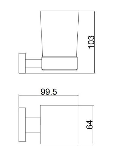 Стакан BELZ B90406 - фото 2