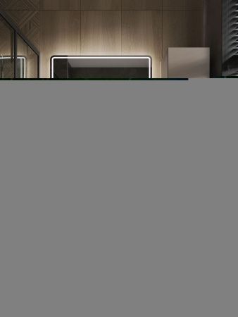 Тумба с раковиной Orange Line Li-100TuLMDF+B02-460W 100х50