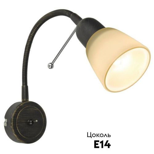 Спот Arte Lamp Lettura (Леттура) A7009AP-1BR - фото 2