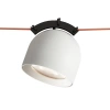 Трековый однофазный светильник Denkirs Belty spot (Белты спот) DK5540-WH+BK