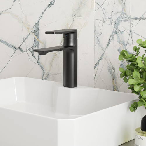 Смеситель Teymi Ellie T10227 на раковину черный - фото 5