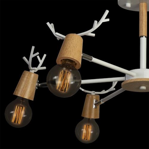 Люстра на штанге Loft It SVEN 10024/6 White - фото 4