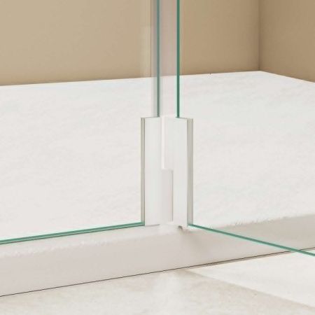 Душевая перегородка RGW Walk In 351005083-15 80х195 стекло прозрачное профиль белый