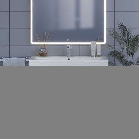 Тумба с раковиной Uperwood Foster 291020532 90х50 цвет белый