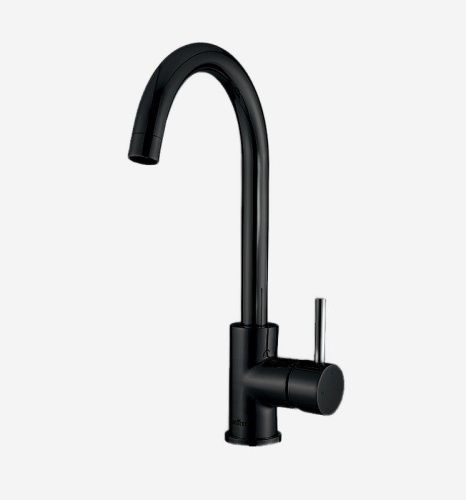 Смеситель для кухни Webert YN920302560 на мойку черный - фото 2