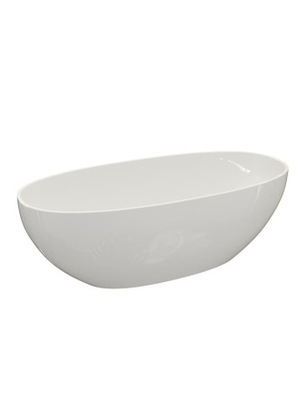 Ванна из полиэфирной смолы Cezares RELAX CZR-RELAX-170-80-56-WM-PFB 170х80 отдельностоящая овальная