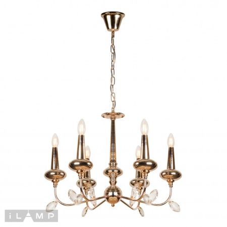 Люстра подвесная iLamp Dames (Дамес) 1020-6GD
