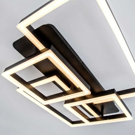 Люстра потолочная LED4U L11045-4 BK