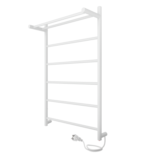 Полотенцесушитель Indigo LINE с полкой LСLE80-50WMPR 53х80 электрический белый матовый - фото 4