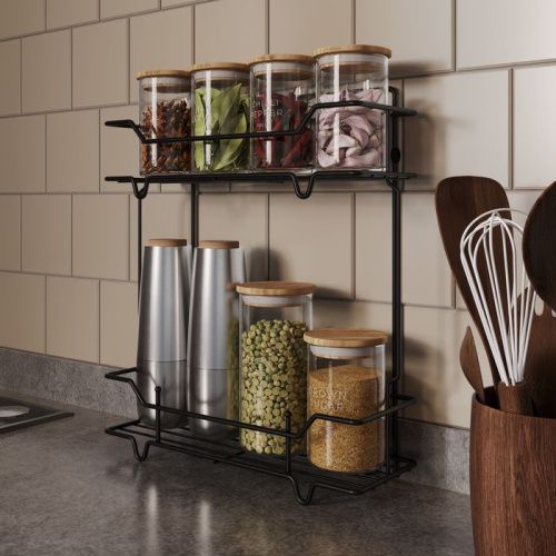 Полка в ванную комнату Milardo Grid GRICS2BM44 - фото 5