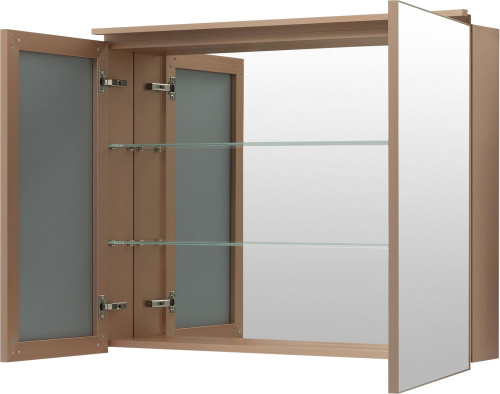 Зеркало-шкаф De Aqua Алюминиум 00261768 100х14х77 подвесной - фото 5 Зеркало-шкаф De Aqua Алюминиум 00261768 100х14х77 подвесной - фото 5