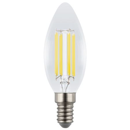 Лампа светодиодная Uniel LED-C35-4W/3000K/E14/CL GLY01TR