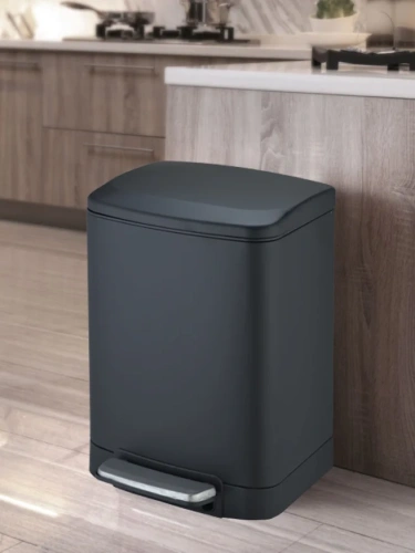 Ведро мусорное педальное WeltWasser WW GOLF BL 6L (10000013374) - фото 2