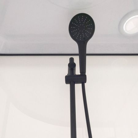 Душевая кабина Тритон Прайм-Блэк Щ0000071582 90х90 четверть круга с крышей ориентация универсальная