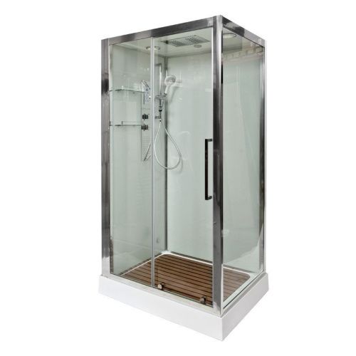 Душевая кабина AvaCan Z120EL 120х90 прямоугольная с крышей ориентация универсальная