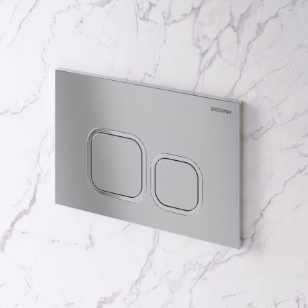 Клавиша смыва механическая Grossman Cosmo 700.K31.02.110.110 цвет хром