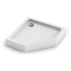 Душевой поддон Veconi Tezeo acrylic TZ53-100-C5 100х100 акрил белый с ножками и каркасом