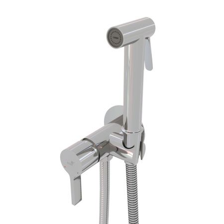 Гигиенический душ со смесителем RGW Shower Panels 511408206-01 хром