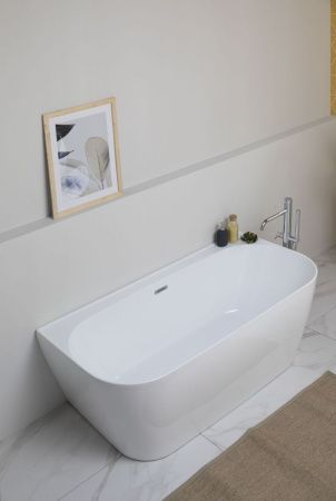 Ванна акриловая Allen Brau Priority 2.31003.20 170х80 пристенная овальная