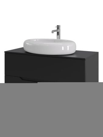 Тумба с раковиной Orange Line Li-100TubMDF+B08-640W 100х50