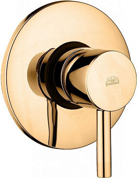 Смеситель для душа Paffoni Light LIG011HG встраиваемый в стену золото