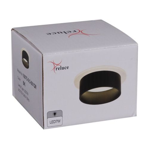 Светильник точечный Reluce 16075-9.5-001QR SMD7W BK - фото 4