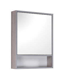 Зеркало-шкаф Onika Натали 205013 50х14х68 подвесной цвет коричневый