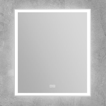 Зеркало с подсветкой и антизапотеванием BelBagno SPC-GRT-700-800-LED-TCH-WARM 70х80 подвесное