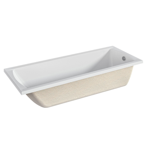 Ванна акриловая 1MarKa MODERN 01мод1880 180х80 пристенная прямоугольная без каркаса - фото 2 Ванна акриловая 1MarKa MODERN 01мод1880 180х80 пристенная прямоугольная без каркаса - фото 2