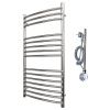 Полотенцесушитель электрический Point Альфа PN05150SE 55х100 хром