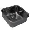 Кухонная мойка Grandex Aqua SELECT 44 2003333 45х45 цвет серый поверхность матовая