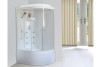 Душевая кабина Royal Bath ВК RB8120BK3-WT-L 120х80 асимметричная с крышей ориентация левая