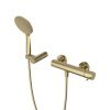 Смеситель Cezares LEAF LEAF-D-L-SR настенный золото
