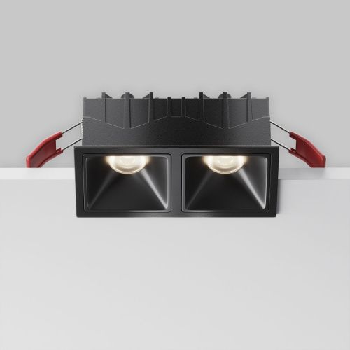 Светильник встраиваемый Maytoni Technical Alfa LED DL043-02-10W4K-SQ-B-1 - фото 4