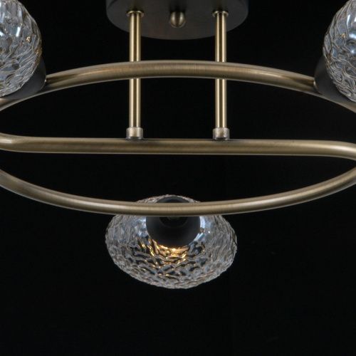 Люстра на штанге Illumico IL0300 IL0300-5CSQ-79 BK AB - фото 5