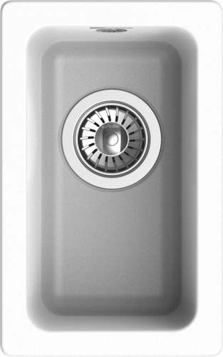 Кухонная мойка Rivelato BERKANA BK-25 brina 31х46 цвет белый - фото 2