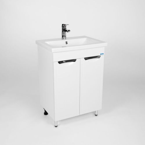 Тумба под раковину Viant Лима VLIM60CO-T2ST 60х40 напольная цвет белый