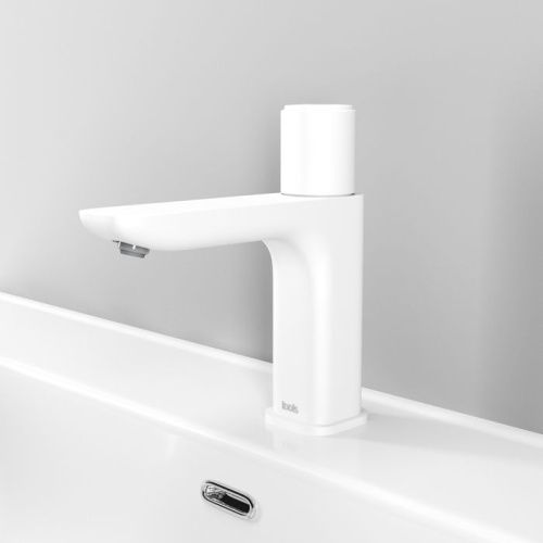 Смеситель IDDIS Slide SLIWTBTi01 на раковину белый - фото 3