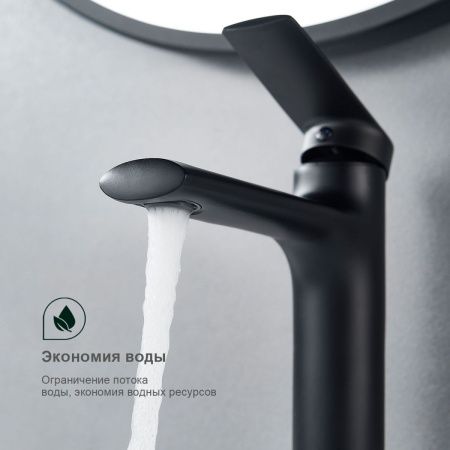 Смеситель Splenka S50 S50.10.06 на раковину черный