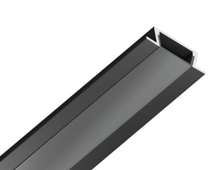 Алюминиевый встраиваемый профиль Ambrella Light Alum Profile (Алум Профиле) GP1001BK/BK