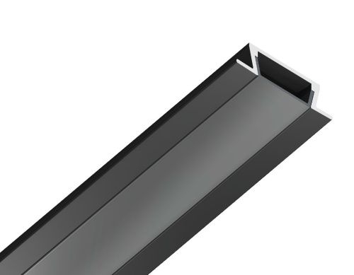 Алюминиевый встраиваемый профиль Ambrella Light Alum Profile (Алум Профиле) GP1001BK/BK - фото 3