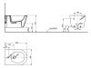 Биде подвесное Toto B552E#XW цвет белый