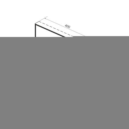 Зеркало с подсветкой Wellsee 7 Rays' Spectrum 172200800 40х70 подвесное