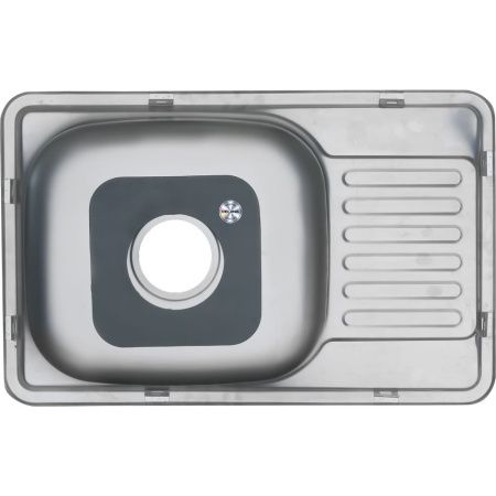 Кухонная мойка Melana 218 t (*10) 65х40 цвет хром поверхность полированная