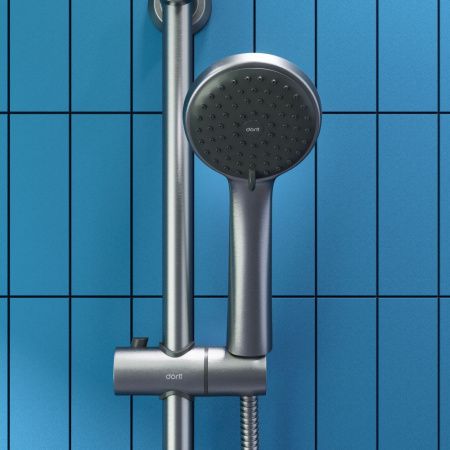 Душевой гарнитур Dorff Logic D0103000SS настенный нержавеющая сталь