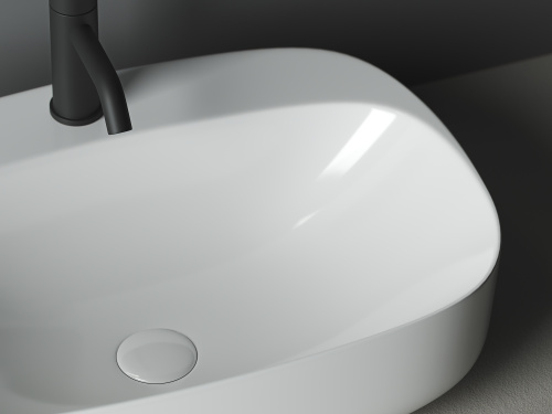 Раковина Ceramica Nova ELEMENT 60 см CN5012 накладная цвет белый - фото 5