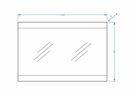 Зеркало Stella Polar Мадлен SP-00000407 120х80