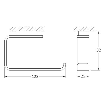 Бумагодержатель Artwelle REGEN 8316