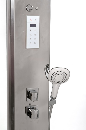 Душевая кабина AvaCan Z122MTSTEAM 120х90 прямоугольная с крышей ориентация универсальная