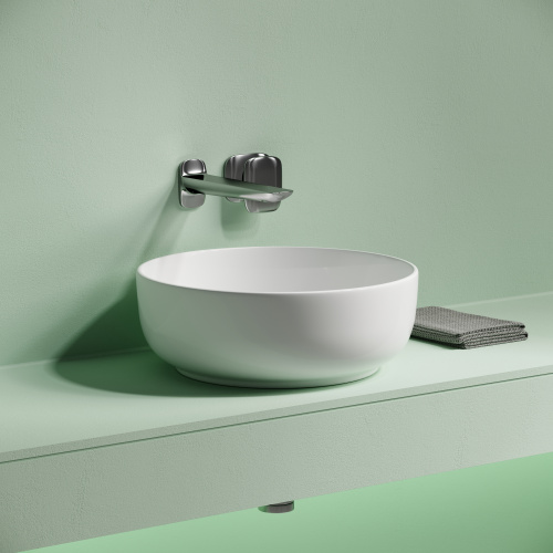 Раковина Ceramica Nova TAYCAN 38 см CN12003 накладная цвет белый - фото 3